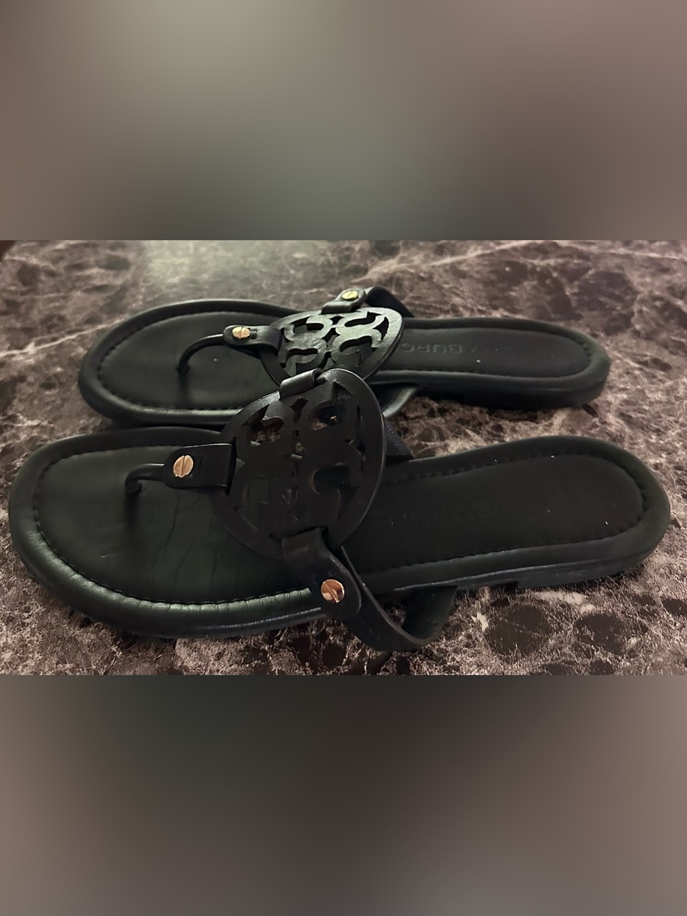 Tory Burch  Women's Logo-Style Thong Sandals